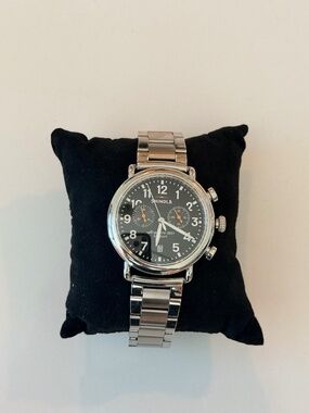 Shinola Runwell Chonograph Watch 41mm Stainless Steel
